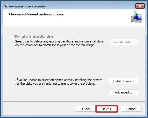 Windows 11에서 Copilot+ PC의 전체 백업을 생성합니다. Windows 11에서 Copilot+ PC의 전체 백업을 생성합니다.