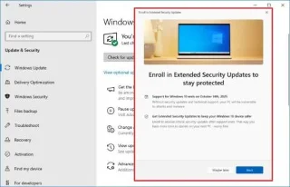 รับการอัปเดตความปลอดภัยเพิ่มเติมสำหรับ Windows 10 ได้ฟรีจนถึงปี 2026 – แต่มีเงื่อนไขดังนี้