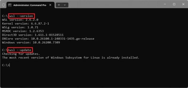 วิธีการอัปเดตเคอร์เนล WSL บน Windows 11