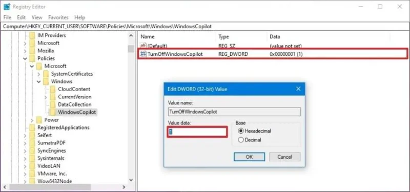 Jak wyłączyć (lub odinstalować) program Windows 10 Copilot z paska zadań Jak wyłączyć (lub odinstalować) program Windows 10 Copilot z paska zadań