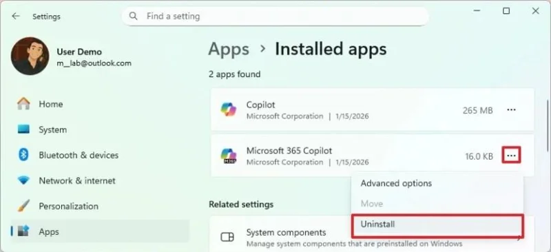 Come disabilitare o disinstallare Copilot da Windows 11