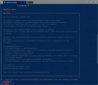 วิธีการติดตั้ง OpenClaw บน Windows 11