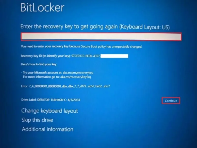 Come trovare la chiave di ripristino di BitLocker su Windows 11