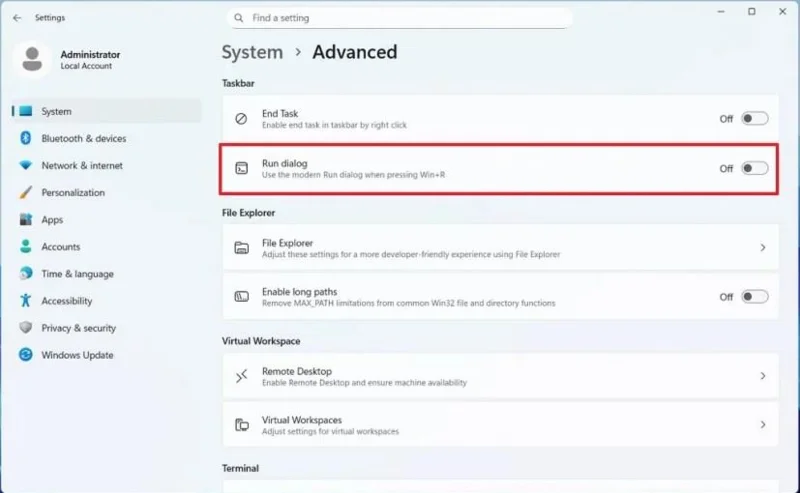 ในที่สุด Microsoft ก็ได้ปรับปรุงหน้าต่าง Run บน Windows 11 ให้ทันสมัยขึ้นแล้ว ในที่สุด Microsoft ก็ได้ปรับปรุงหน้าต่าง Run บน Windows 11 ให้ทันสมัยขึ้นแล้ว