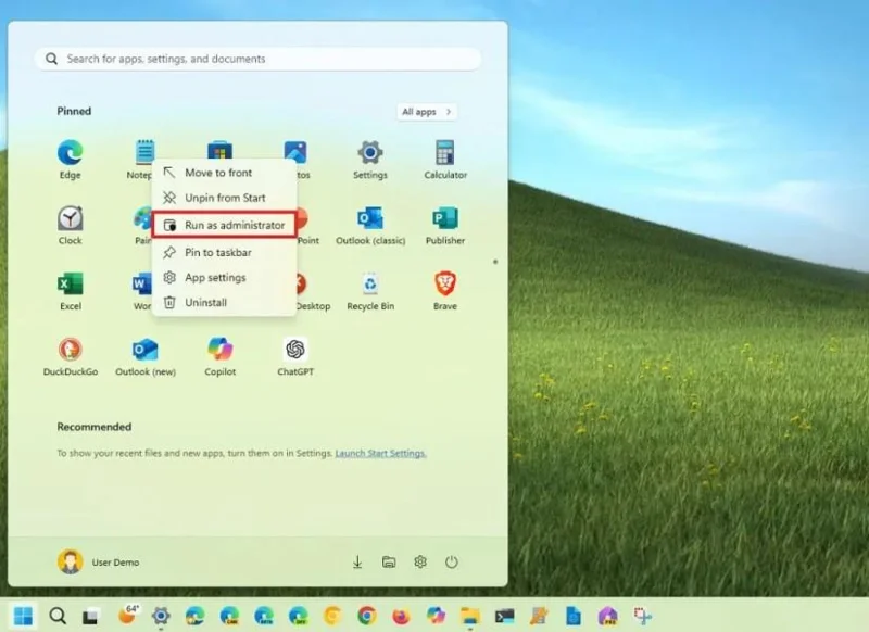 Come eseguire qualsiasi app come amministratore su Windows 11, 10