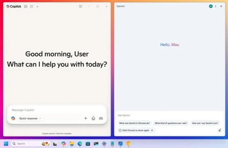 La IA Gemini de Google llega a Chrome y toma el control del escritorio en Windows 11. La IA Gemini de Google llega a Chrome y toma el control del escritorio en Windows 11.