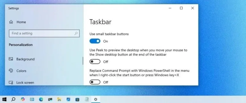 Cómo funcionará la nueva barra de tareas personalizable en Windows 11