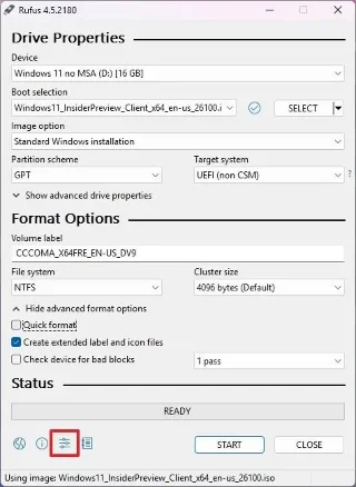 Come creare un supporto di installazione USB avviabile di Windows 11 24H2