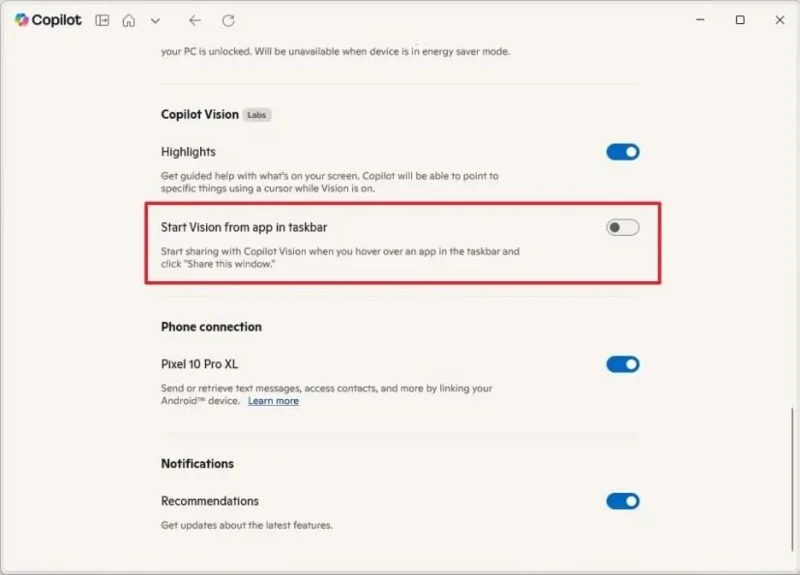 วิธีปิดใช้งานฟีเจอร์ AI 'แชร์กับ Copilot' บน Windows 11
