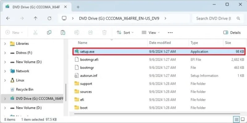 Windows 11 24H2 をバージョン 23H2 にロールバックする方法