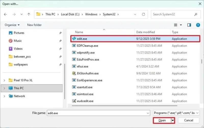 Come sostituire Blocco note con Microsoft Edit su Windows 11 (e perché)