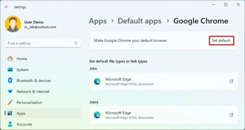 So legen Sie Chrome als Standardbrowser unter Windows 11 fest So legen Sie Chrome als Standardbrowser unter Windows 11 fest
