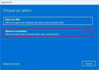 วิธีรีเซ็ต Windows 11 เป็นค่าเริ่มต้นจากโรงงาน โดยลบทุกอย่างออก