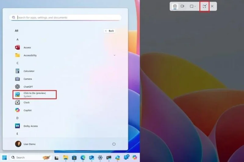Come utilizzare Click to Do per eseguire azioni basate sull'intelligenza artificiale su testo e immagini in Windows 11