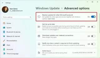 O Windows 11 em breve atualizará aplicativos de terceiros por meio do Windows Update.