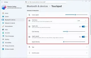 В Windows 11 добавлена ​​новая функция подсветки клавиатуры в настройках.