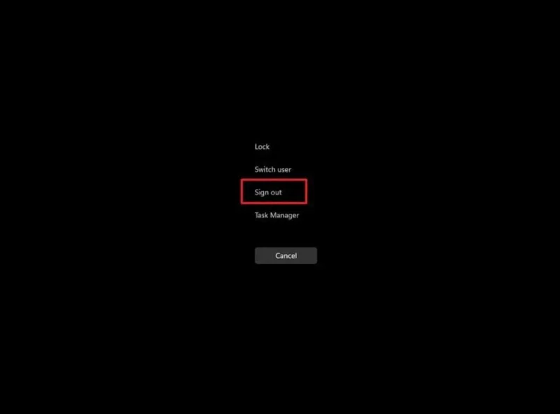 วิธีล็อกหน้าจอ ออกจากระบบ และสลับผู้ใช้บน Windows 11