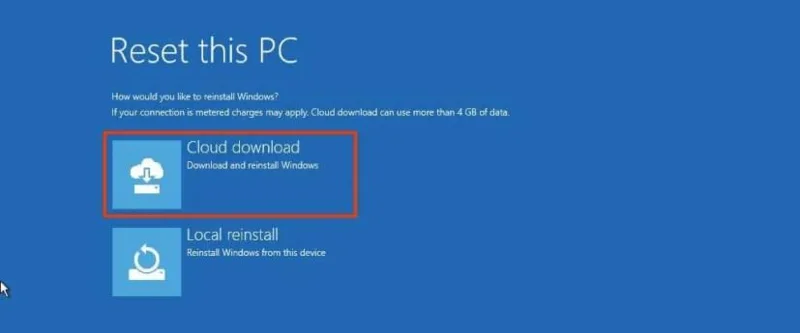 Come ripristinare le impostazioni di fabbrica di Windows 11 rimuovendo tutto
