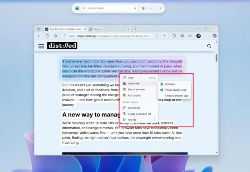 Come utilizzare Click to Do per eseguire azioni basate sull'intelligenza artificiale su testo e immagini in Windows 11