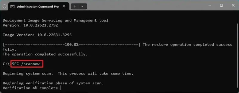 Come riparare l'installazione di Windows 11