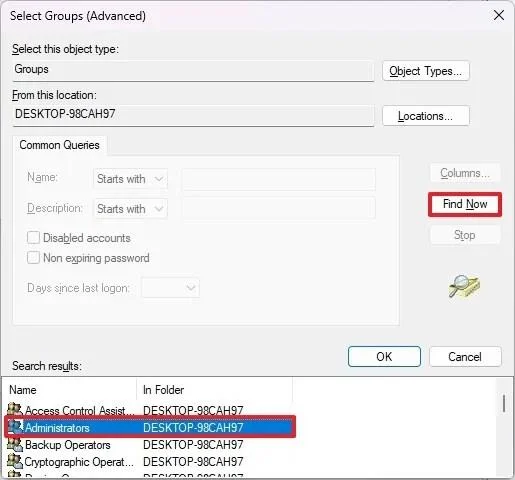 Wie man unter Windows 11 wieder Administratorrechte von einem Standardkonto erhält Wie man unter Windows 11 wieder Administratorrechte von einem Standardkonto erhält