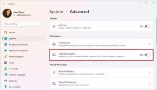 Jak włączyć nowe ustawienia zaawansowane w systemie Windows 11