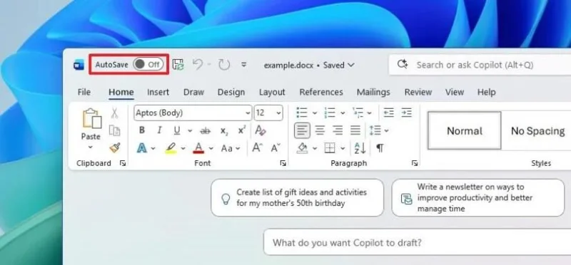 如何在 Windows 11 上停止 Word 自動儲存到 OneDrive 如何在 Windows 11 上停止 Word 自動儲存到 OneDrive