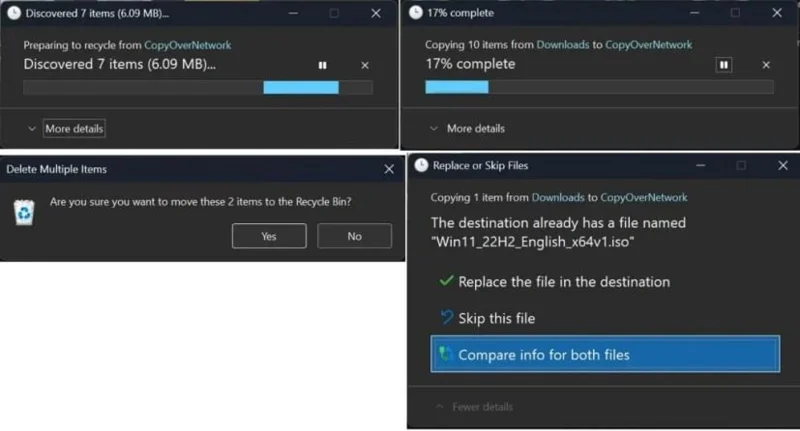 Build 26220.6772 (KB5065797) per Windows 11 25H2 migliora la modalità scura di Esplora file (Dev)