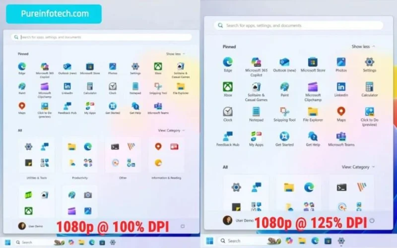 Windows 11 ha un nuovo menu Start con un design unificato