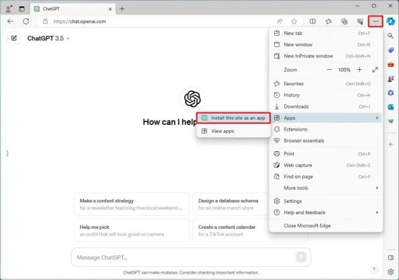 Come installare l'app ChatGPT su Windows 11, 10