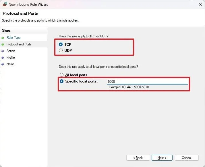 วิธีเปิดพอร์ตไฟร์วอลล์บน Windows 11