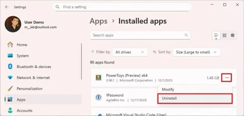 Come liberare spazio di archiviazione su Windows 11
