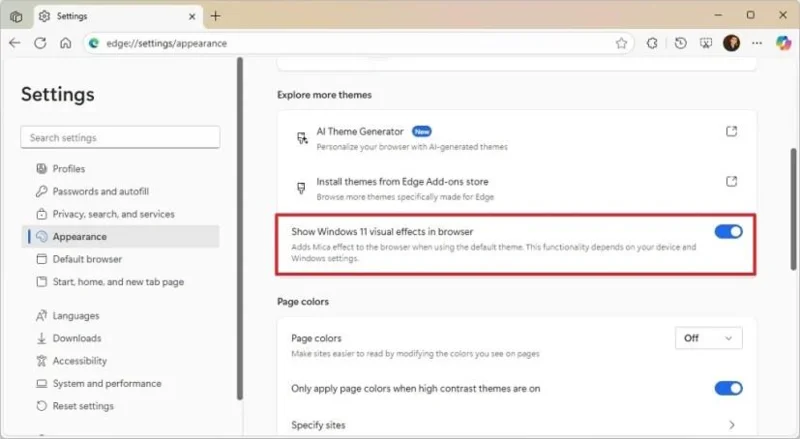 So aktivieren Sie den Glimmereffekt in Microsoft Edge im Jahr 2026 So aktivieren Sie den Glimmereffekt in Microsoft Edge im Jahr 2026