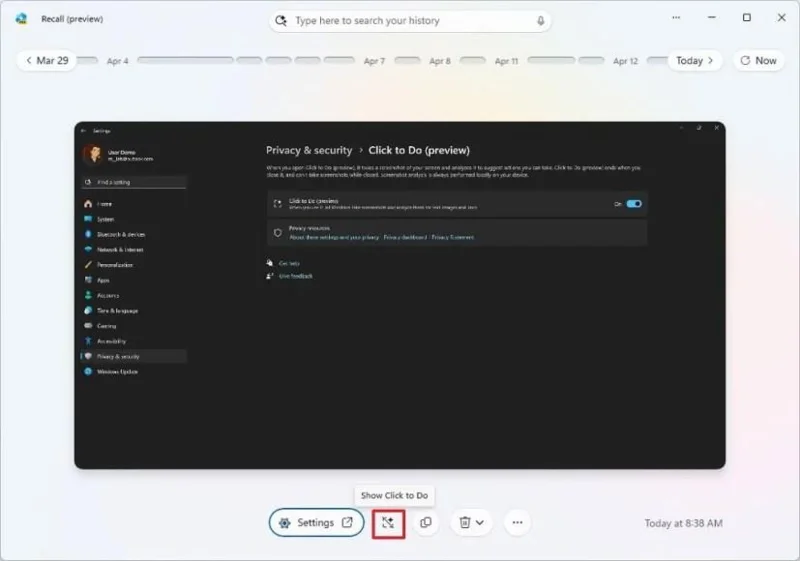 Come utilizzare Click to Do per eseguire azioni basate sull'intelligenza artificiale su testo e immagini in Windows 11