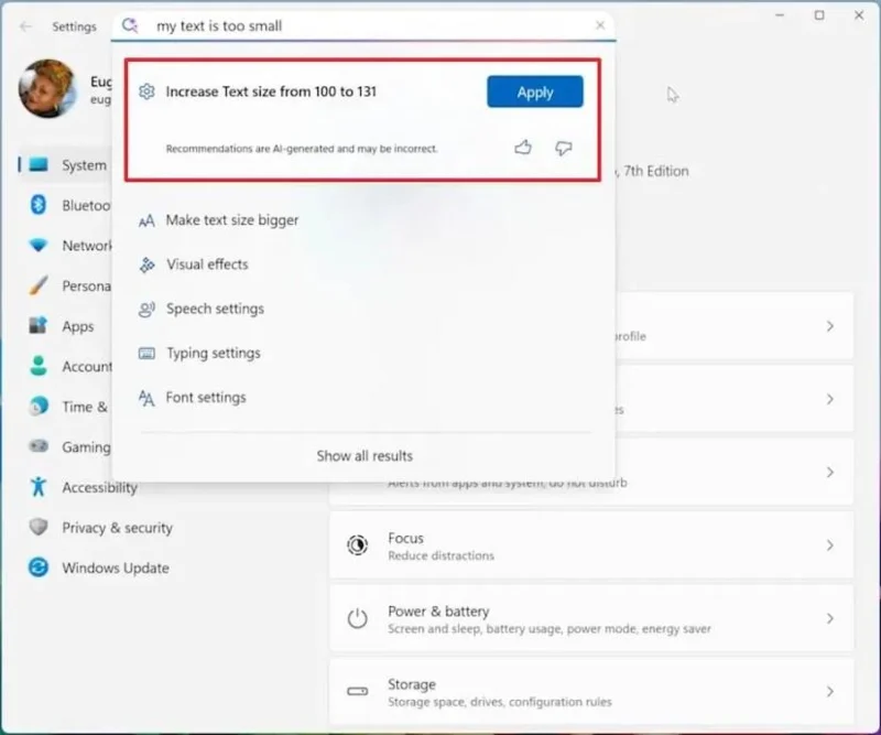 De nieuwe AI-functies van Windows 11 voor Copilot+ pc's komen in 2025 beschikbaar.