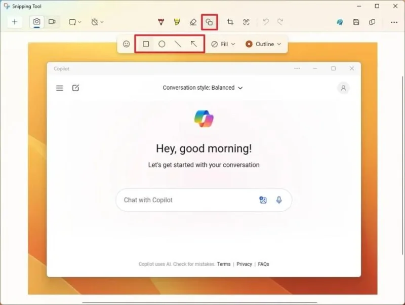 Come acquisire schermate su Windows 11 utilizzando lo Strumento di cattura.