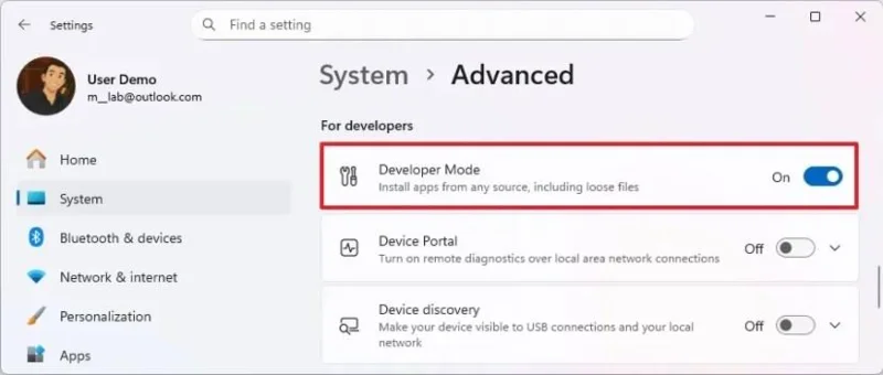 Come abilitare la Modalità sviluppatore su Windows 11 Come abilitare la Modalità sviluppatore su Windows 11