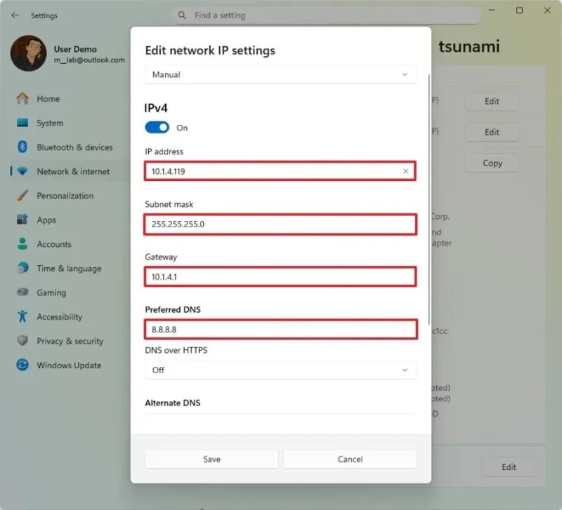 วิธีตั้งค่าที่อยู่ IP แบบคงที่บน Windows 11