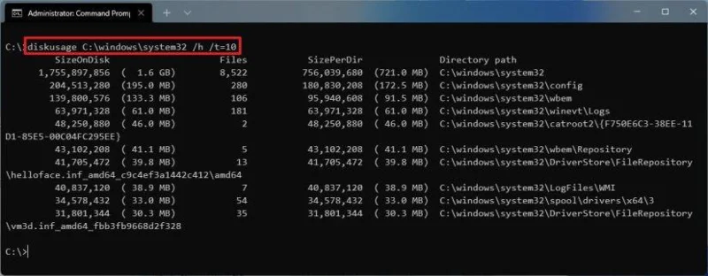 Come vedere cosa occupa spazio sul disco rigido in Windows 11