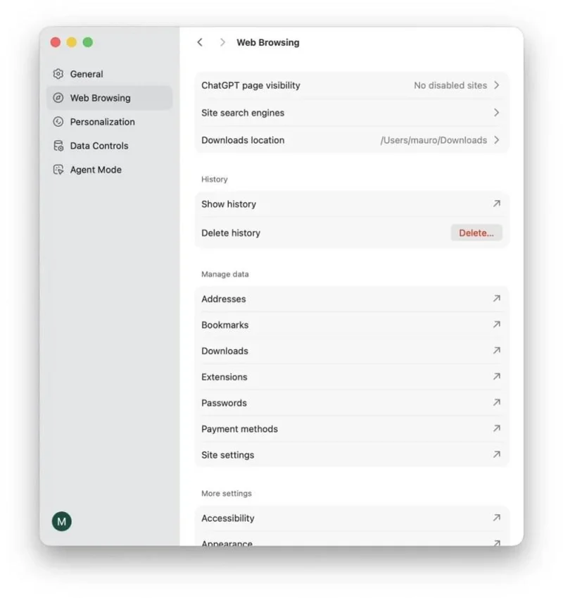 OpenAI lancia il browser ChatGPT Atlas su macOS e Windows 11 (in arrivo prossimamente).
