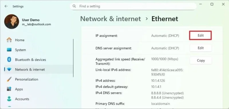 วิธีตั้งค่าที่อยู่ IP แบบคงที่บน Windows 11