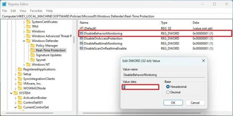 Come disabilitare definitivamente Defender Antivirus su Windows 11