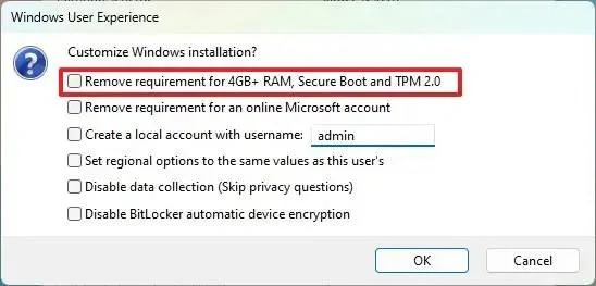 Come utilizzare Rufus per creare una chiavetta USB avviabile con Windows 11 23H2