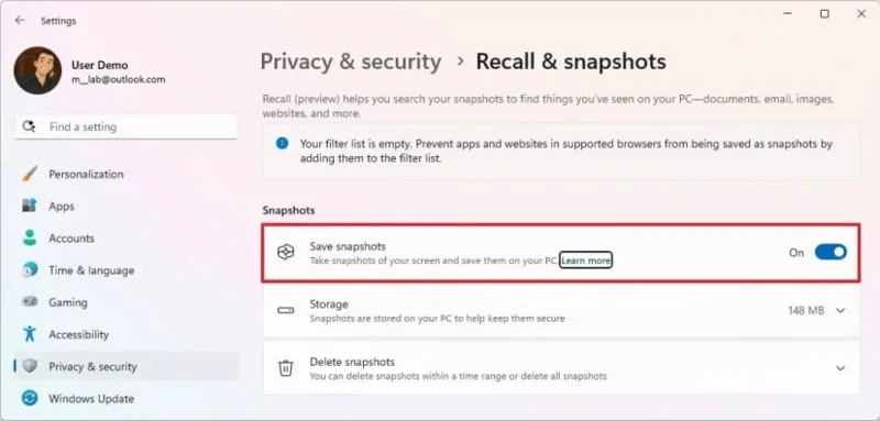 Richiamo di Windows: tutto quello che c'è da sapere sulla funzionalità di memoria basata sull'intelligenza artificiale.