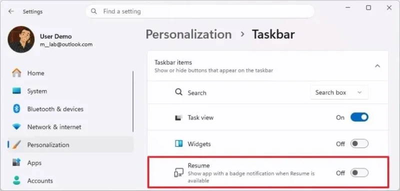 Come abilitare la ripresa delle app Android su Windows 11