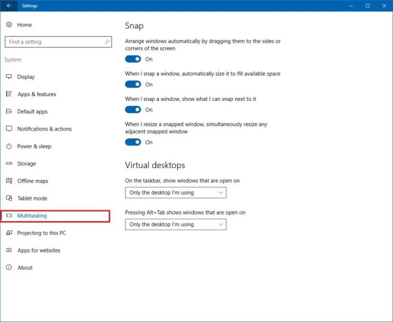 Windows 10: objaśnienie ustawień systemowych