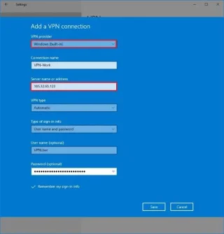 Come configurare una connessione VPN su Windows 10