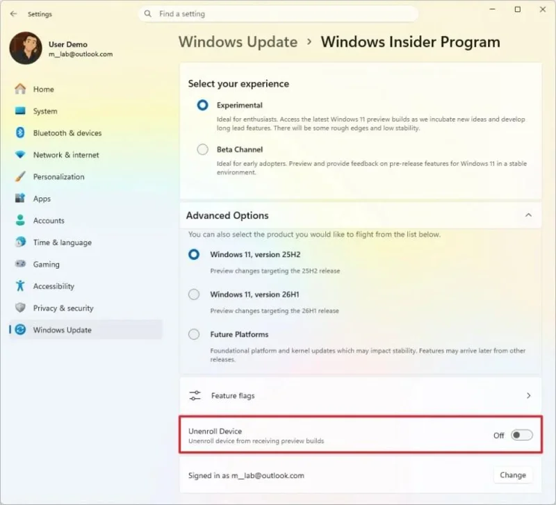 Il programma Windows 11 Insider sta cambiando: nuovi canali, flag di funzionalità e aggiornamenti per l'iscrizione.
