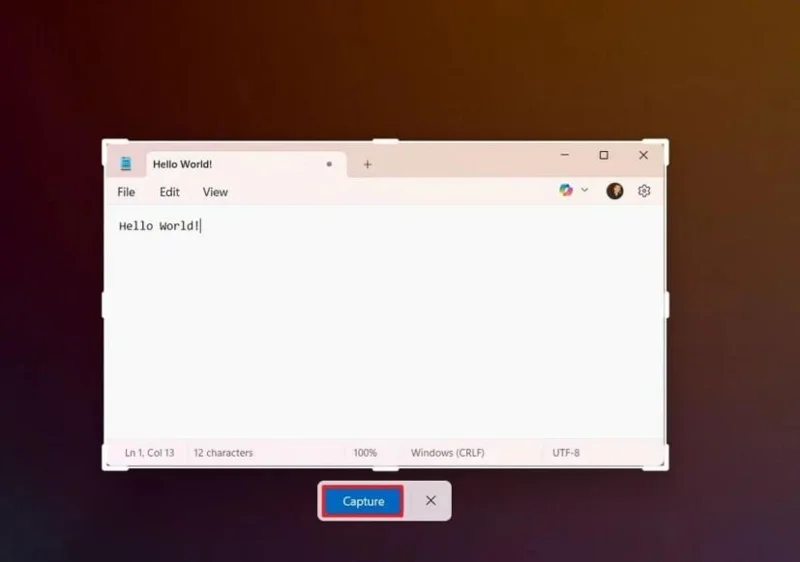 Come acquisire schermate su Windows 11 utilizzando lo Strumento di cattura.